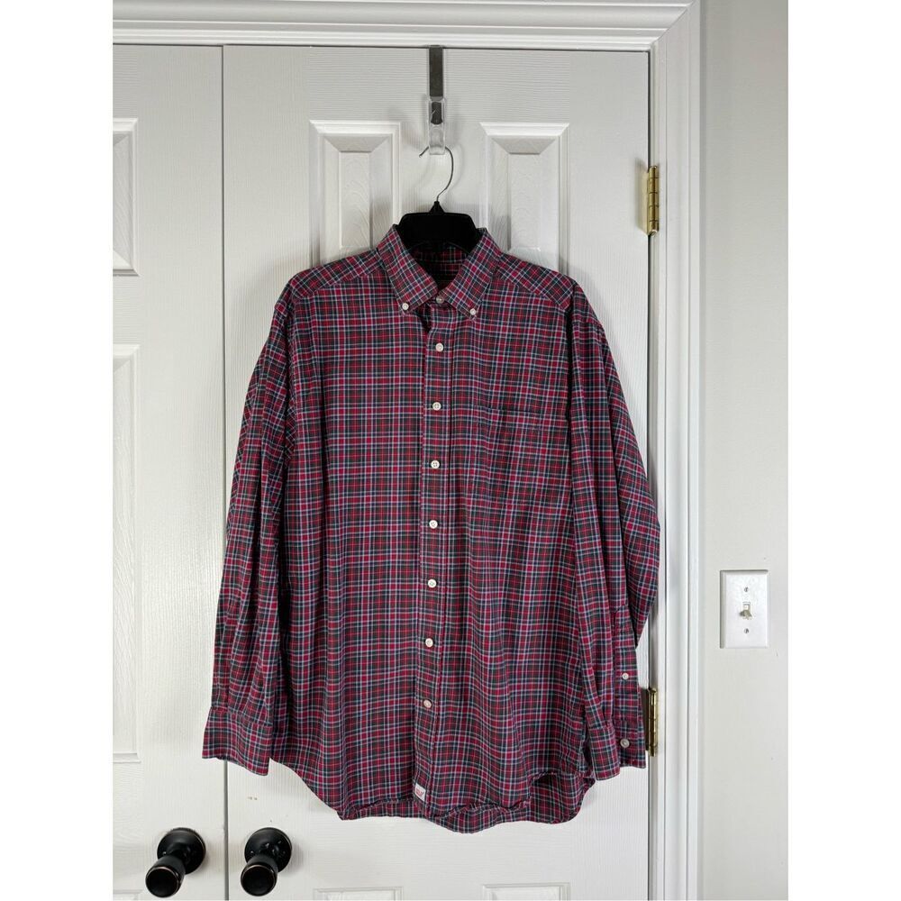 Vineyard Vines Mens Murray Plaid Shirt Size M